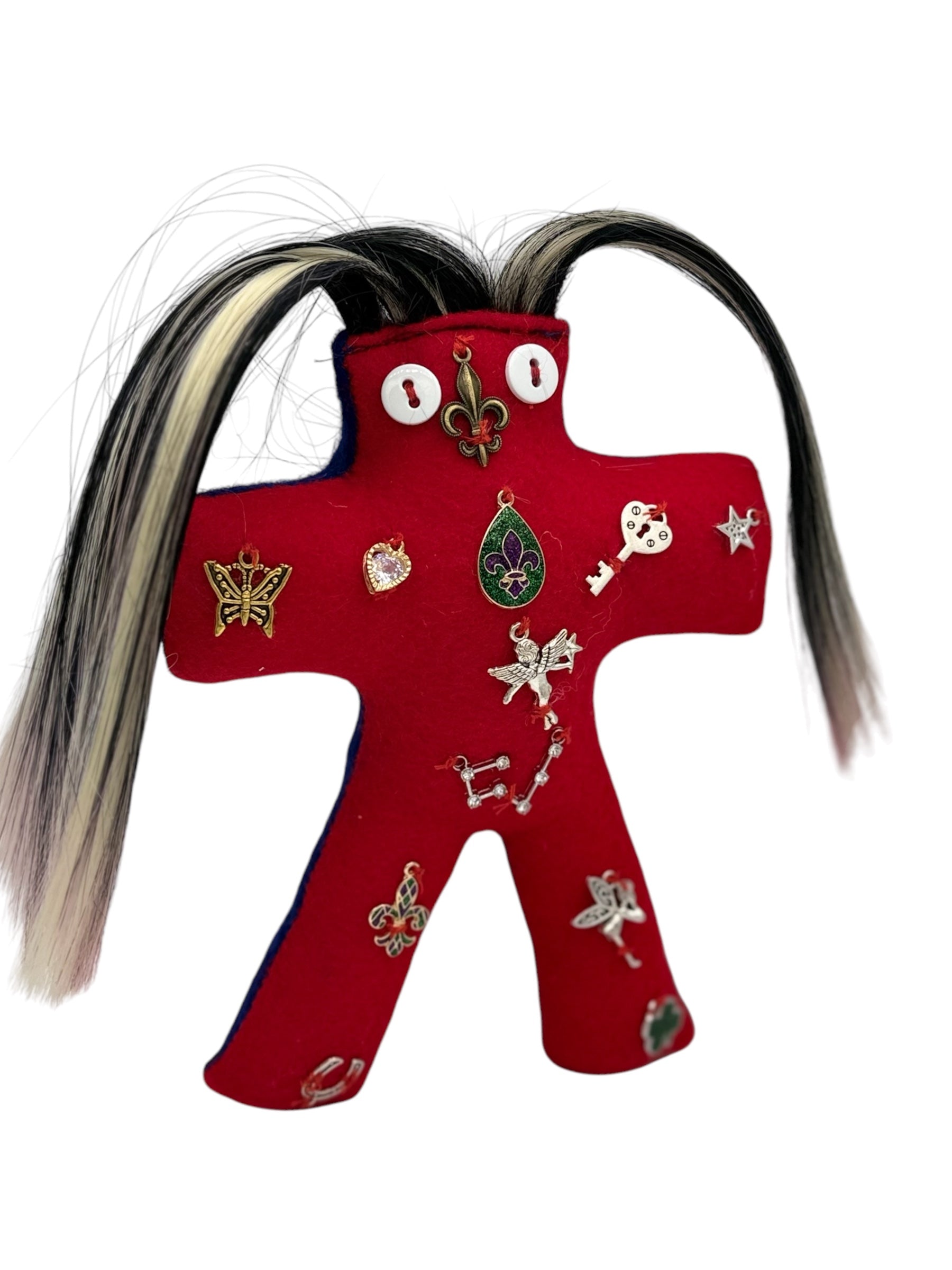 Mardi Gras Dolls - Red/Black